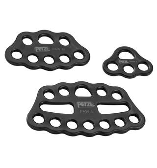 Petzl Paw, black riggeplate