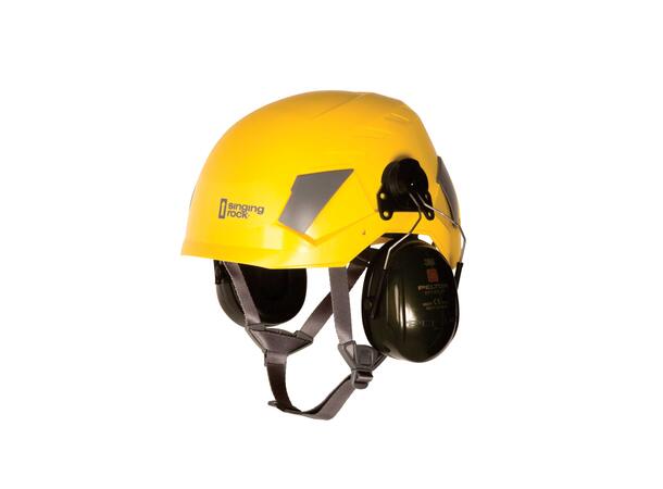 Singing Rock FLASH Industry fluo yellow Hjelm for arbeid i høyden. EN 397 